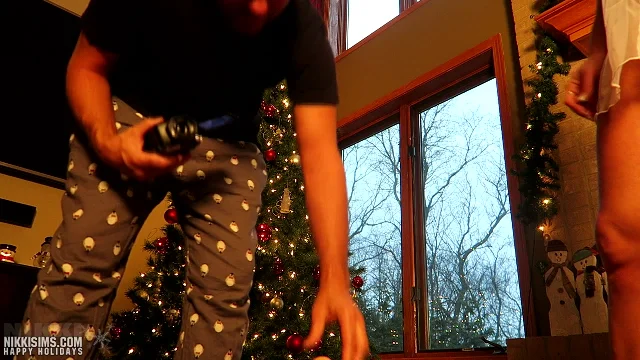 Preview of NikkiSims Christmas Sybian XXX